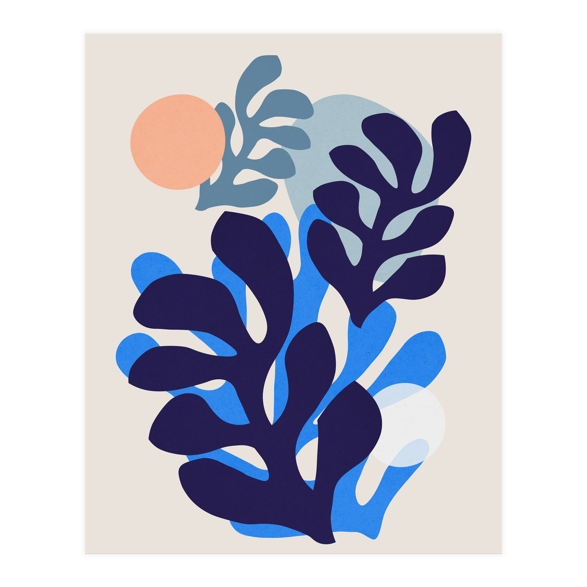 Floral matisse 3 (Print Only)