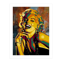 Marilyn Monroe Colorful abstract (Print Only)