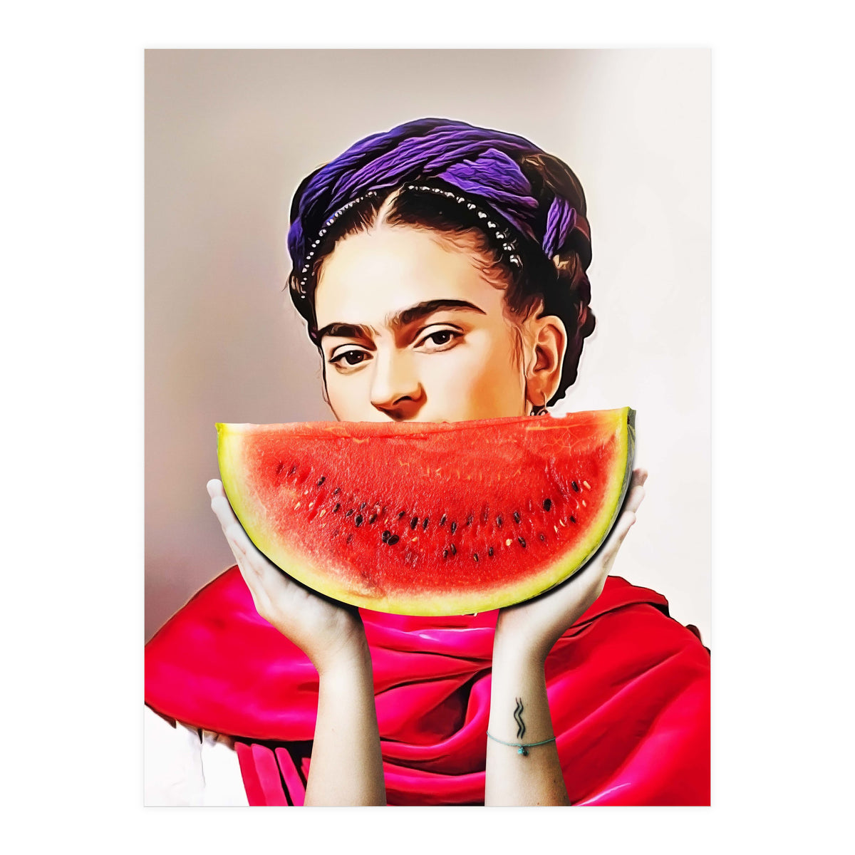Watermelon Frida (Print Only)