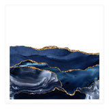 Navy & Gold Agate Texture 21  (Print Only) thumbnail