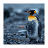 King Penguin Standing In The Rain (Print Only) thumbnail