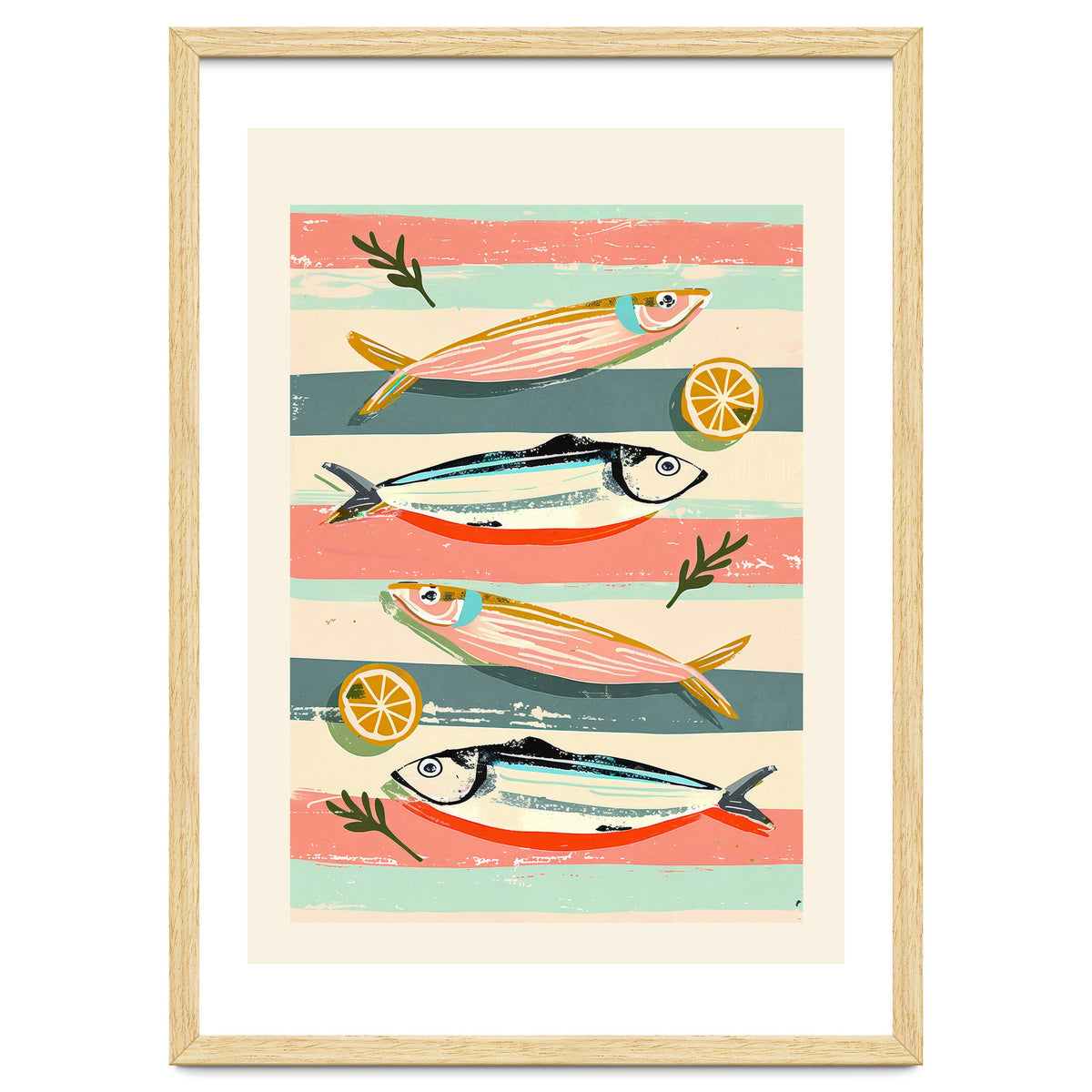 Sardines On Stripes