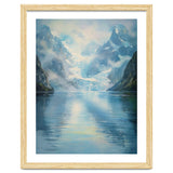Ethereal Descent: The Glimmering Silence of the Ancient Glacial Fjord thumbnail