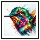 Watercolor Hummingbird Portrait thumbnail