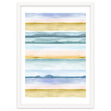 Relaxing Calm Stripes Blue Yellow thumbnail