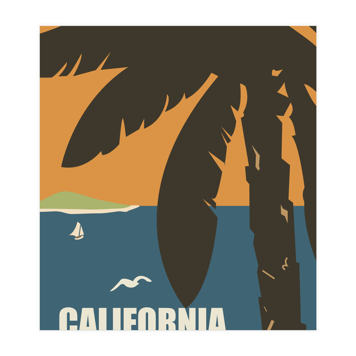 California, Santa Barbara (Print Only)