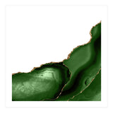 Green & Gold Agate Texture 26 (Print Only) thumbnail
