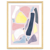 Organic Rustic Abstract Shapes Pastel I thumbnail