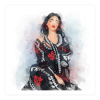 Boho Woman Kurdish (Print Only)