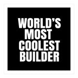 World's most coolest builder (Print Only) thumbnail