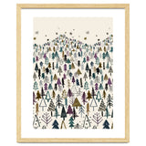 Mountain Forest Trees Winter thumbnail