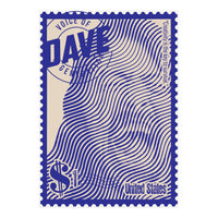 Dave Grohl Stamps Art (Print Only)