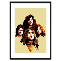 Retro Led Zeppelin Rock Blues Music