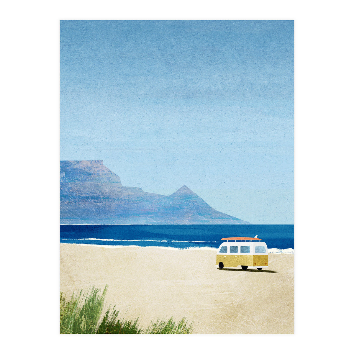 Kombi Surf Van, Cape Town (Print Only)