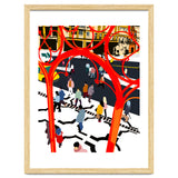 City Street, Eclectic Architecture Buildings Busy New York, People Work Office Daily Life Boho Contemporary Traffic Gifts thumbnail