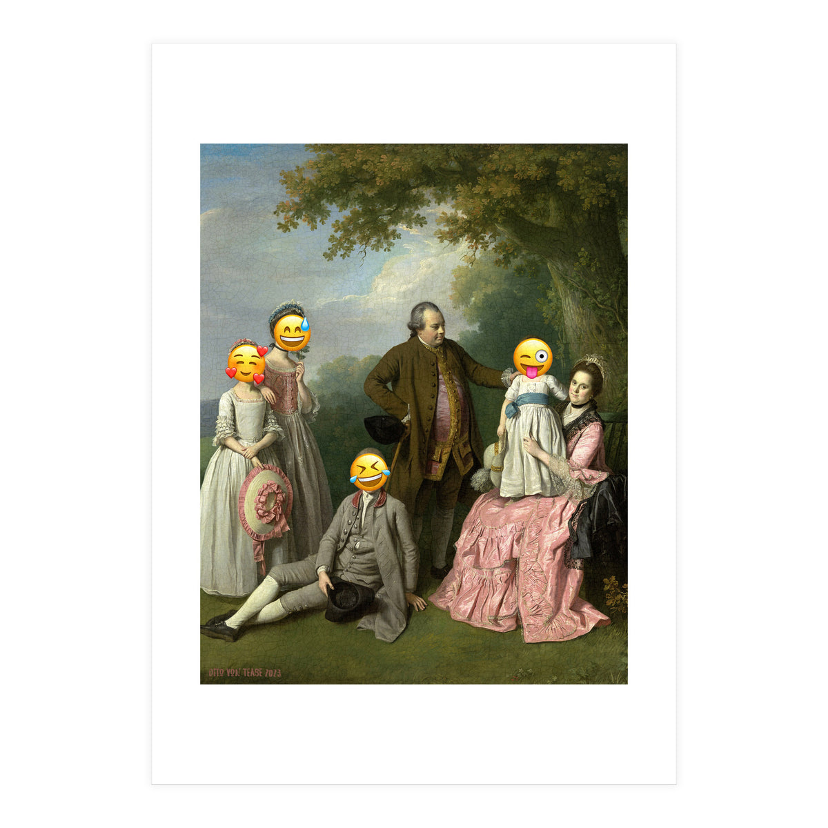 Emoji painting 1 (Print Only)