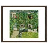 Forsthaus in Weissenbach am Attersee - Forestry house   in Weissenbach on Attersee-Lake,1912. thumbnail