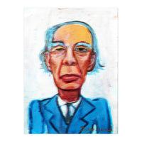 Jorge Luis Borges 2 3d (Print Only)