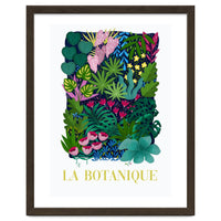 La Botanique, Botanical Garden, Colorful Jungle Print, Boho FLower Market