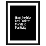 Think Positive Feel Positive Manifest Positivity thumbnail