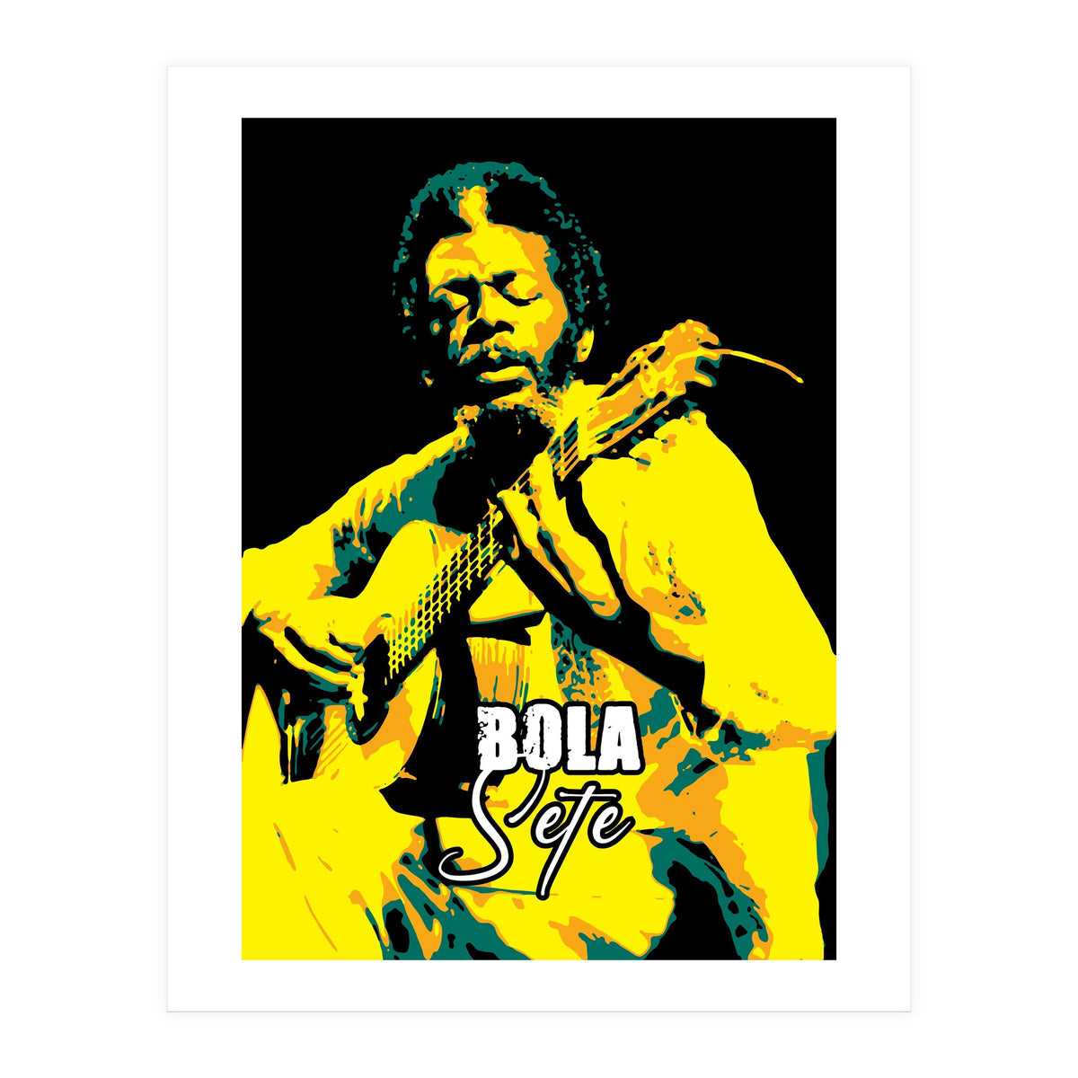 Bola Sete Brazilian Jazz Guitarist Legend (Print Only)