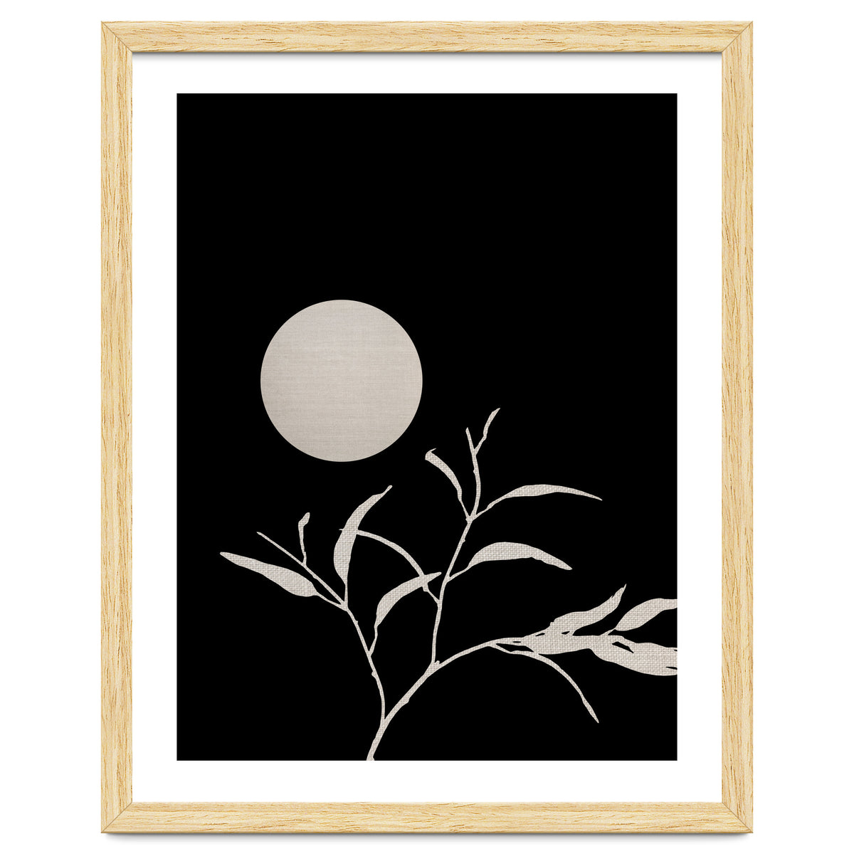 Moon & Leaf