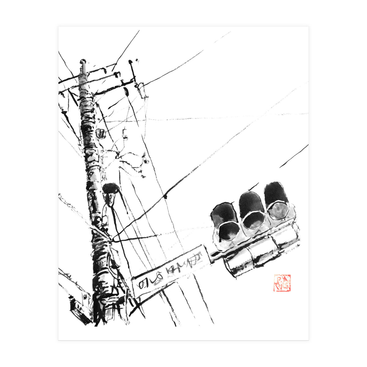 Tokyo Wires (Print Only)