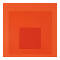 JOSEF ALBERS - HOMAGE TO THE SQUARE RED  (Print Only)