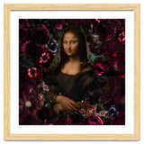 Mona Lisa And Dark Flowers thumbnail
