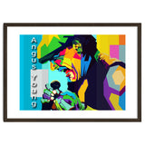 Angus Young Rock Singer Pop Art WPAP thumbnail