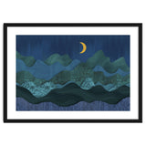 Abstract Landscape Moody Moonrise thumbnail