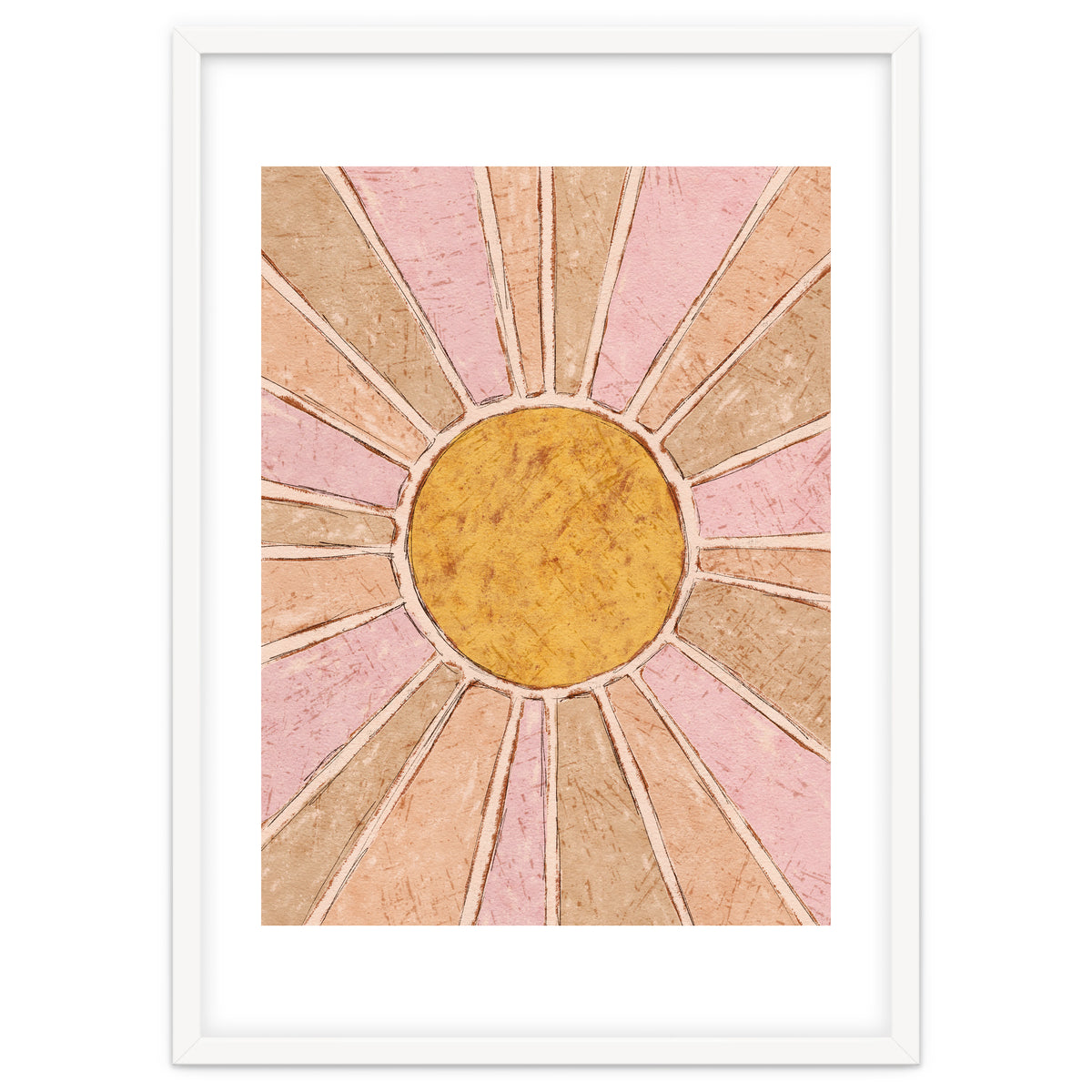 Seventies Retro Sunshine