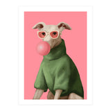 Bubblegum Pup (Print Only) thumbnail