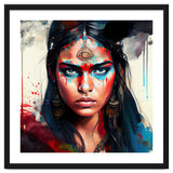 War Paint Hindu Warrior Portrait thumbnail
