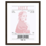 Receipt Art Adele Red thumbnail