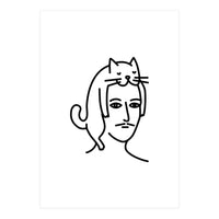 Man In Cat Hat (Print Only)