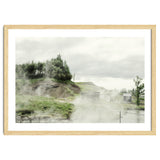 A natural hot spring landscape where steam rises - Iceland thumbnail