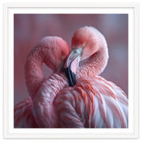Cute Two Pink Flamingos thumbnail