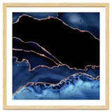Navy & Rose Gold Agate Texture 14 thumbnail