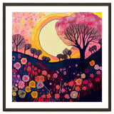 Folk Sunset Over Floral Hills thumbnail