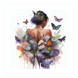 Butterfly Botanical Back (Print Only) thumbnail