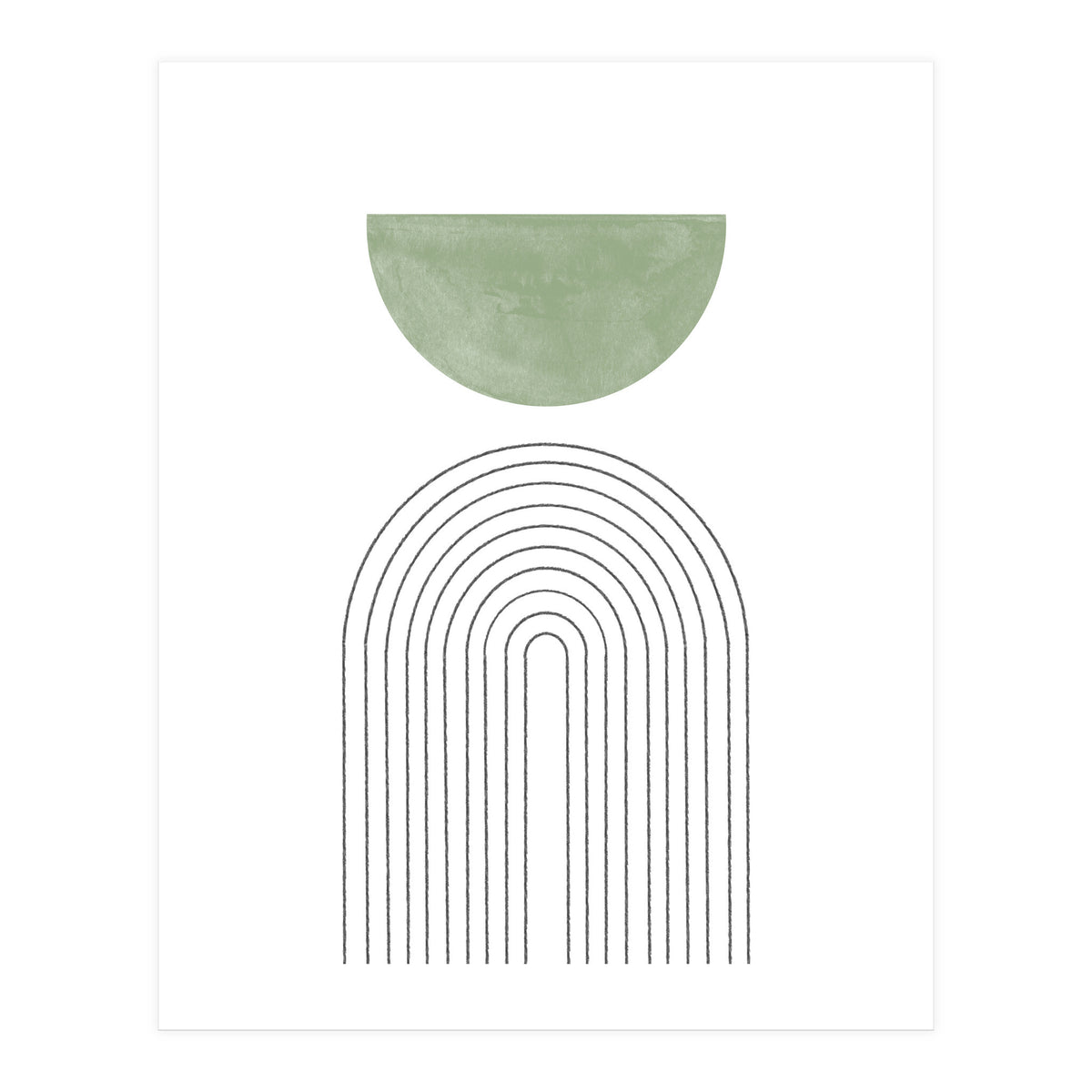 Simple Green Object (Print Only)