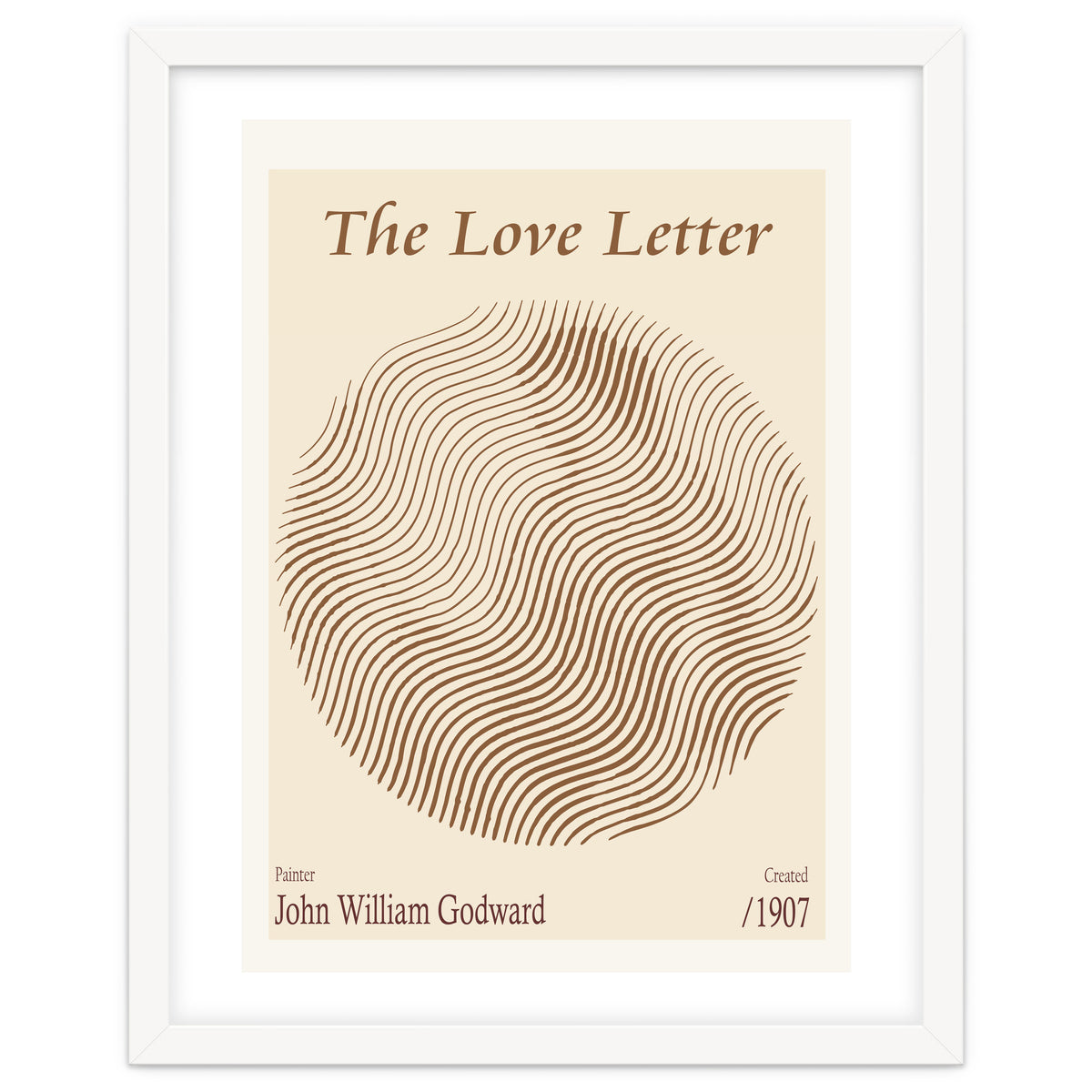 The Love Letter – John William Godward (1907)