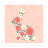 Flower Filled Rabbit (Print Only) thumbnail