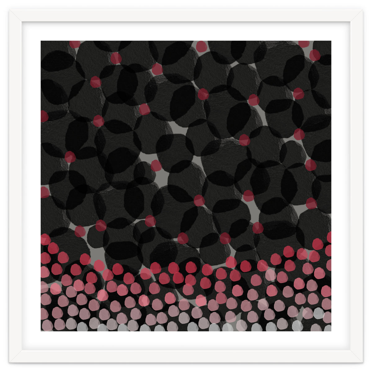 Dark Watercolor Florals