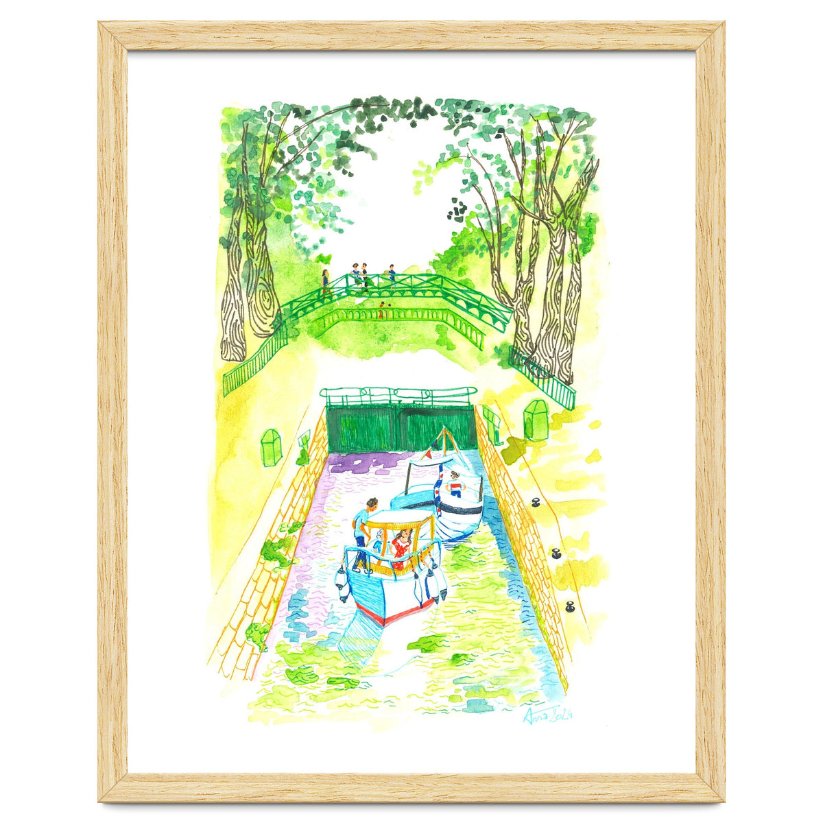 Paris Saint-Martin canal