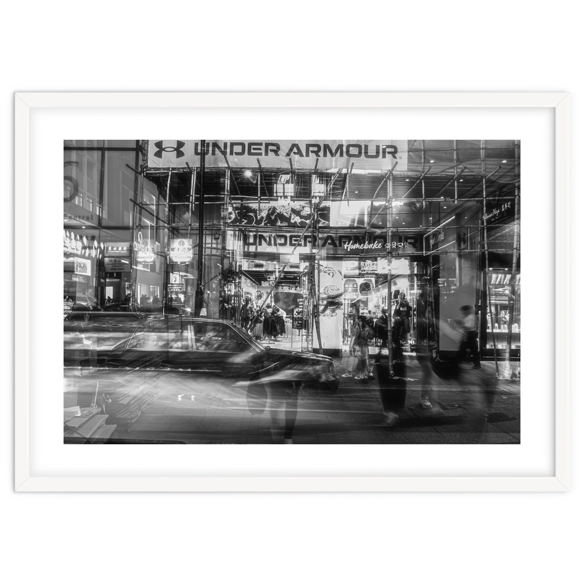 Street Photography - Night in Hong Kong Causeway Bay