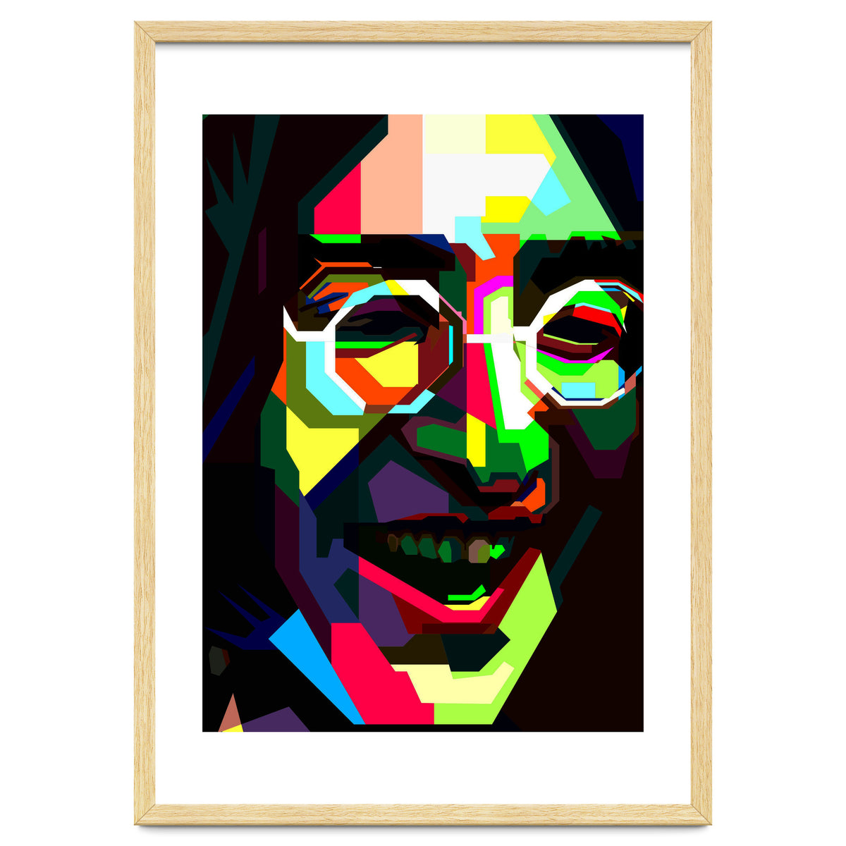 John Lennon Legend Pop Art WPAP