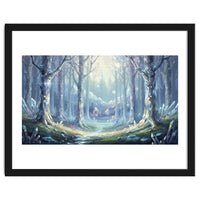 Crystal Forest: Ethereal Fantasy Landscape