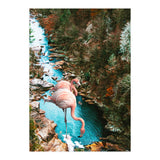 Flamingo Forest #society6 #decor #buyart (Print Only) thumbnail
